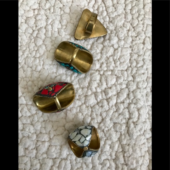 Totally Cute Boho Chic Rings-All May Vary Slightly - Picture 5 of 6